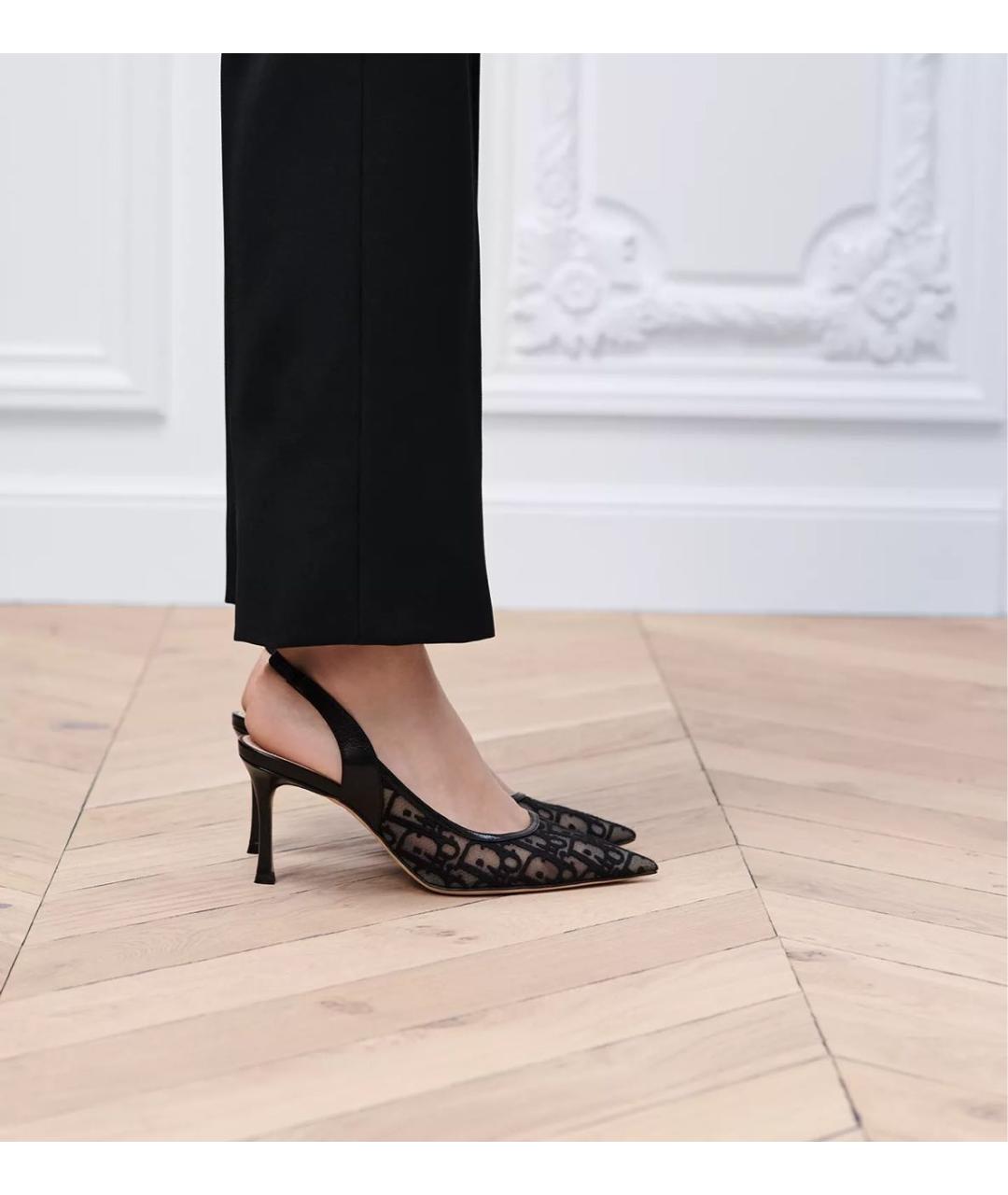 CHRISTIAN DIOR Черные туфли, фото 2