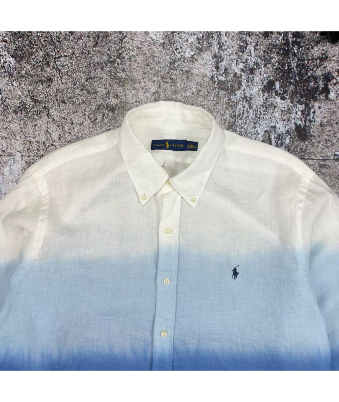 POLO RALPH LAUREN Мульти льняная кэжуал рубашка, фото 2