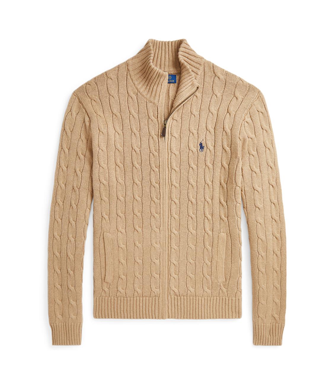 POLO RALPH LAUREN Бежевый джемпер / свитер, фото 1