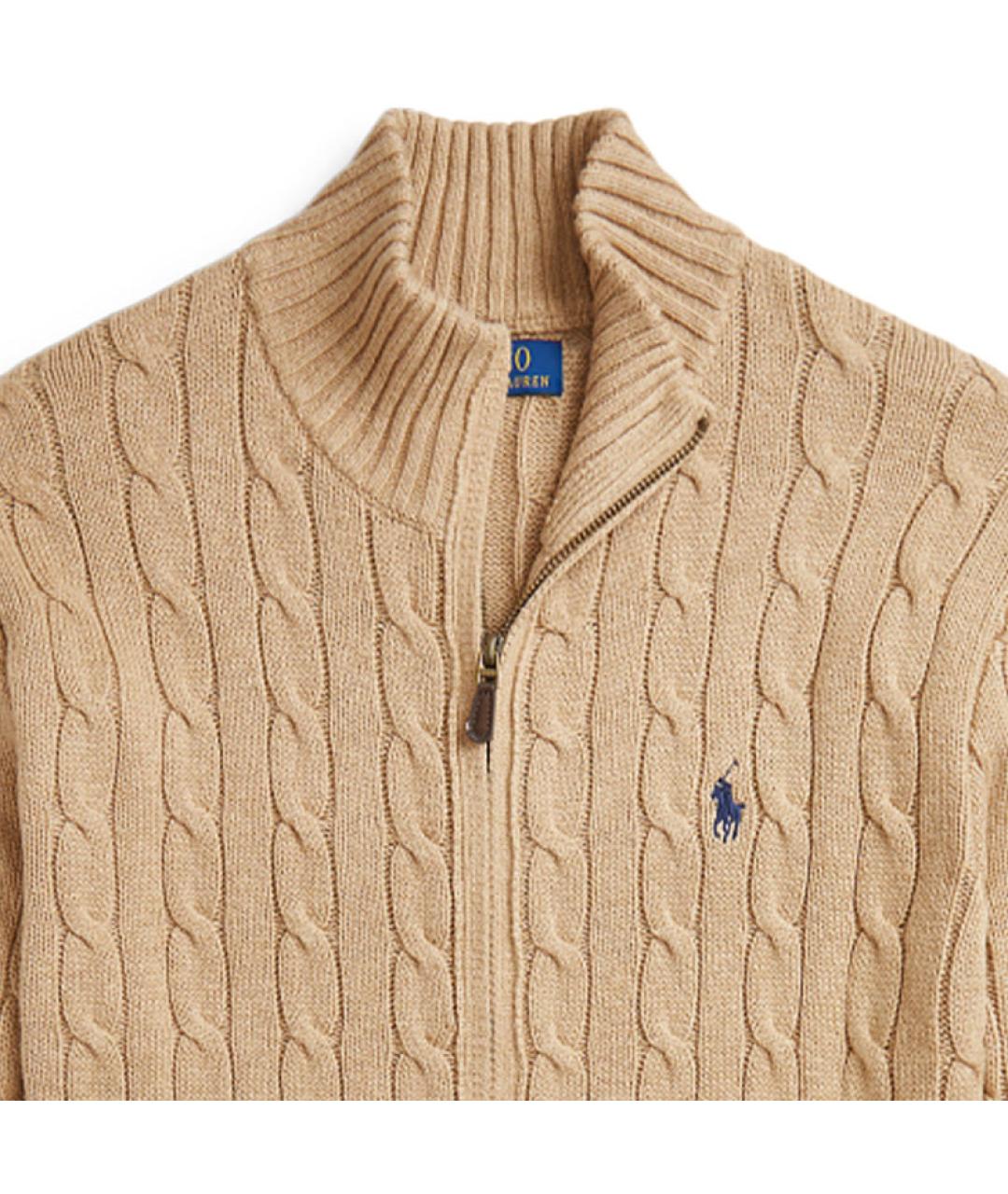 POLO RALPH LAUREN Бежевый джемпер / свитер, фото 3