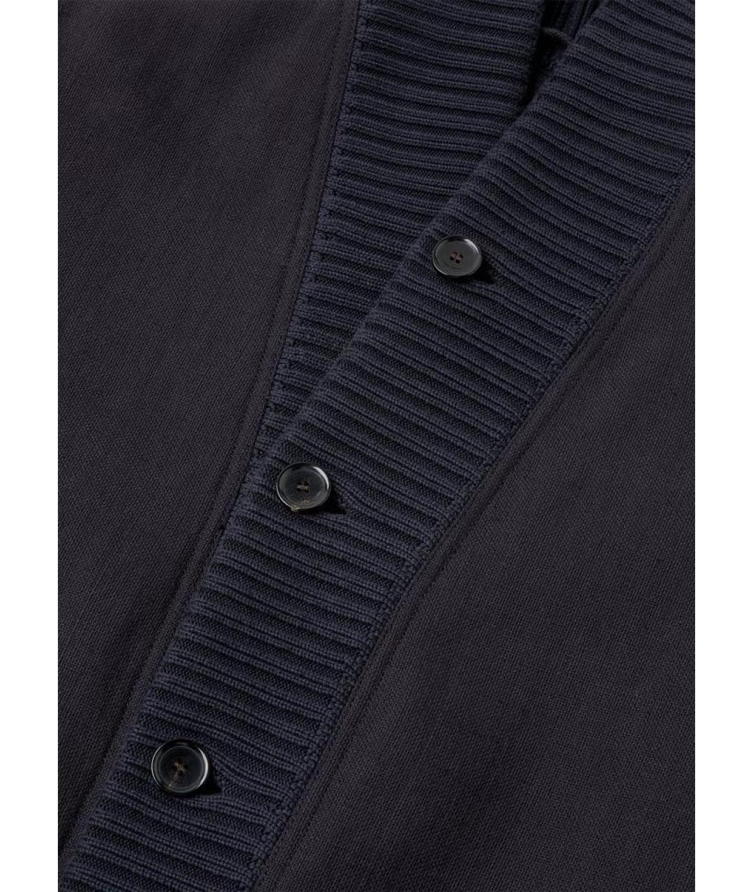 LORO PIANA Темно-синяя хлопковая куртка, фото 6