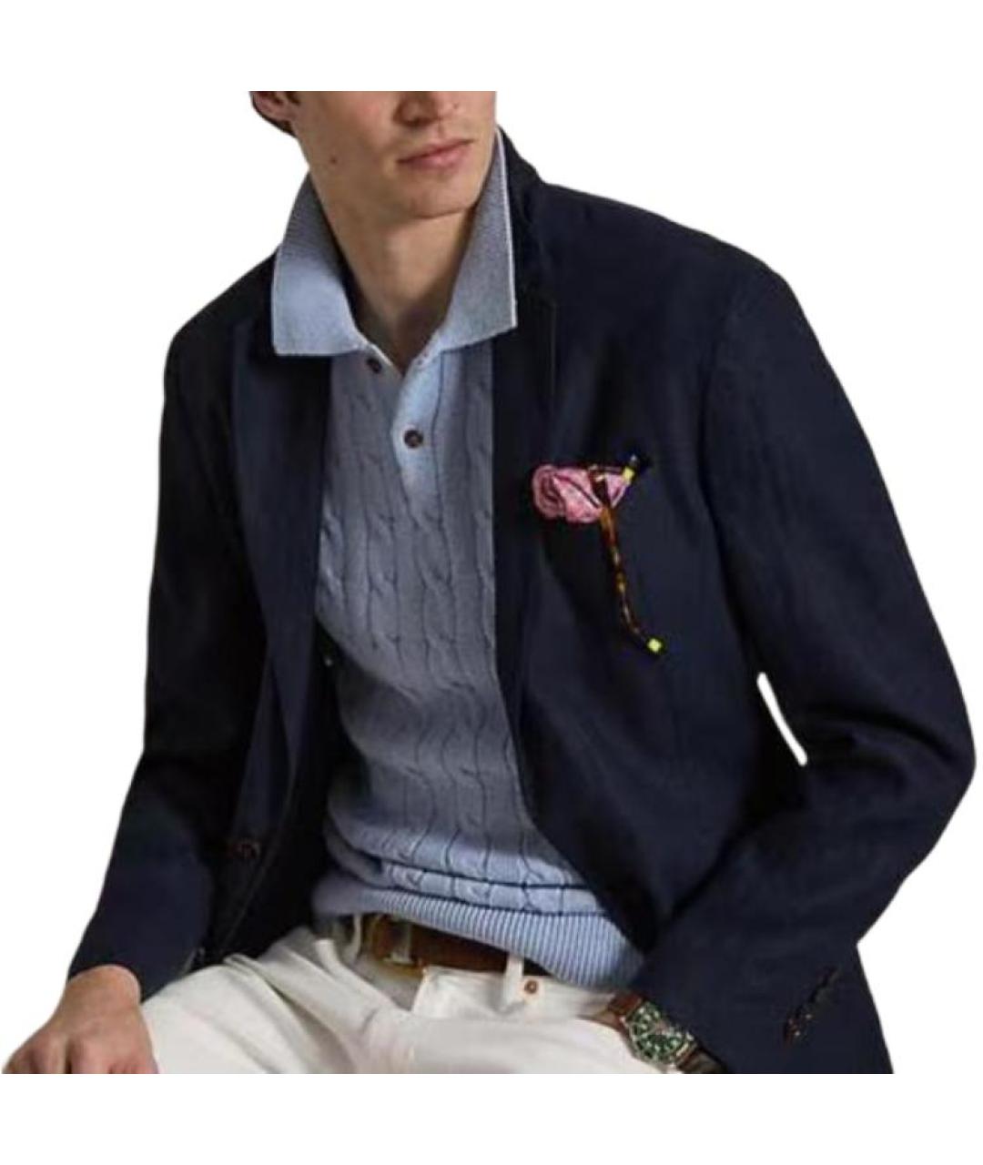 POLO RALPH LAUREN Голубой джемпер / свитер, фото 5
