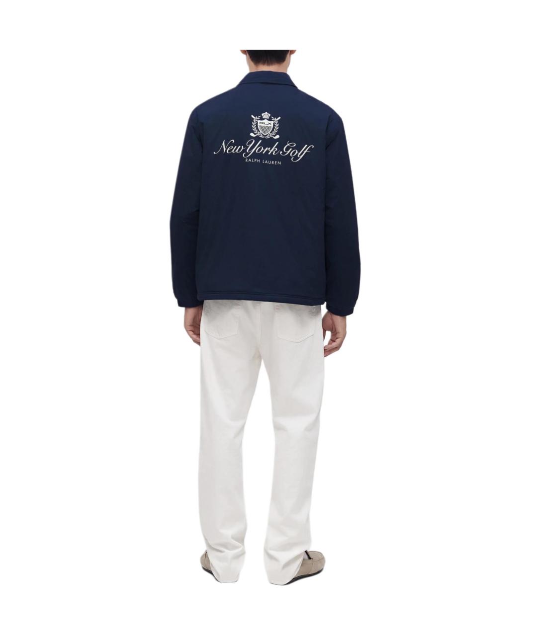 POLO RALPH LAUREN Синий пуховик, фото 4