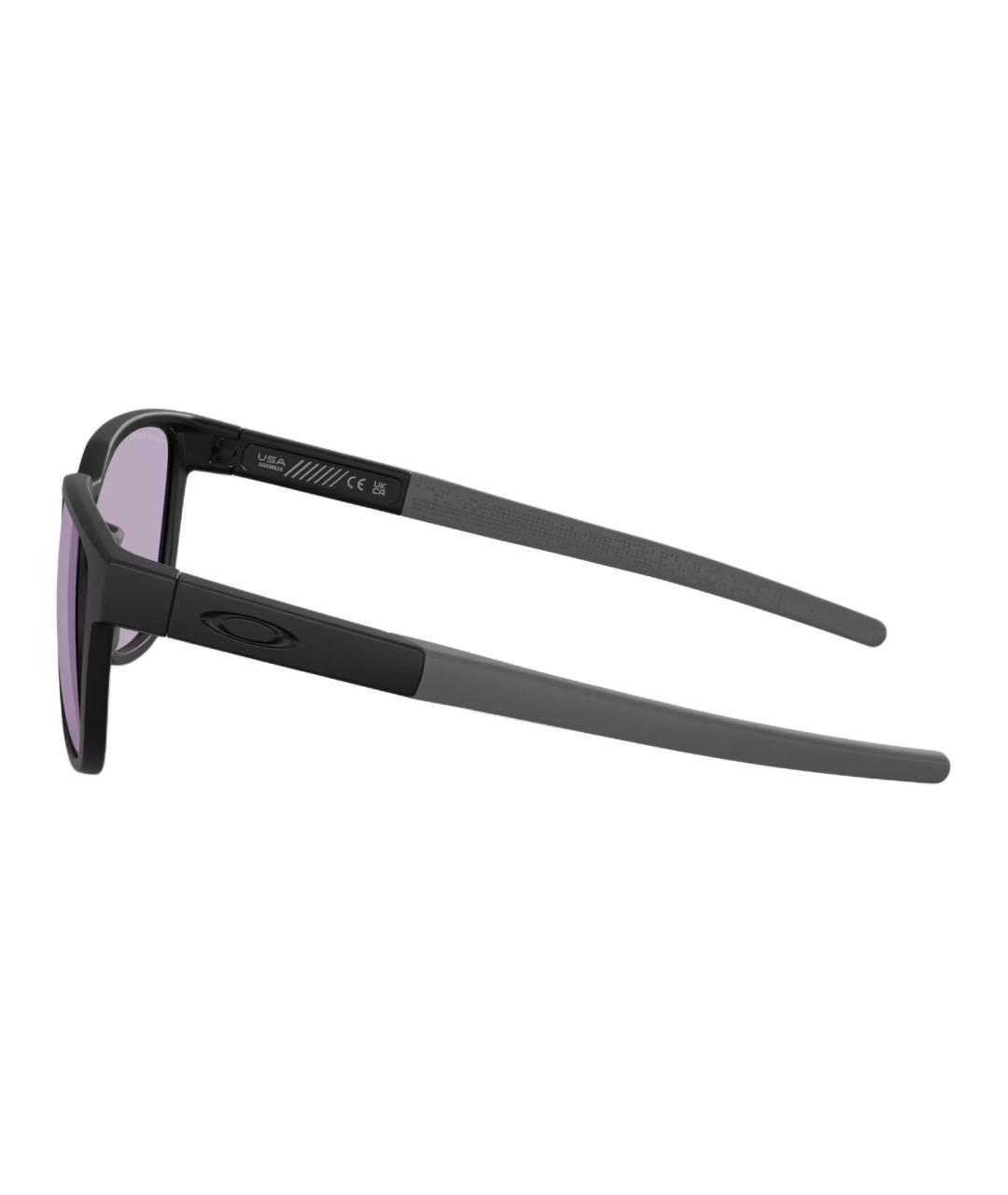 OAKLEY Черные пластиковые солнцезащитные очки, фото 3