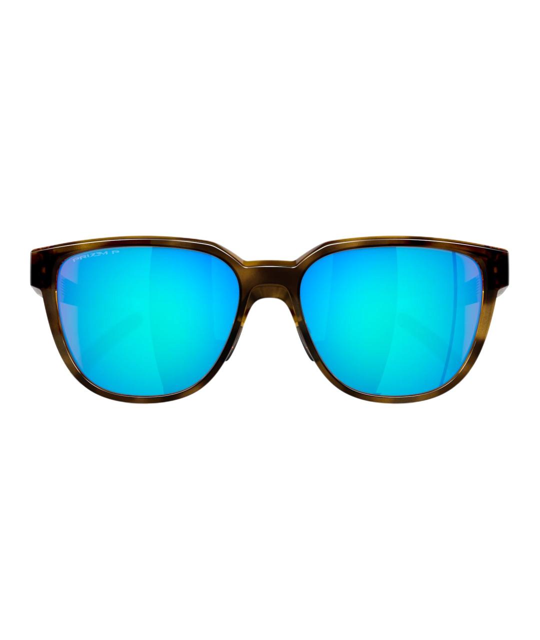 OAKLEY Коричневые пластиковые солнцезащитные очки, фото 2