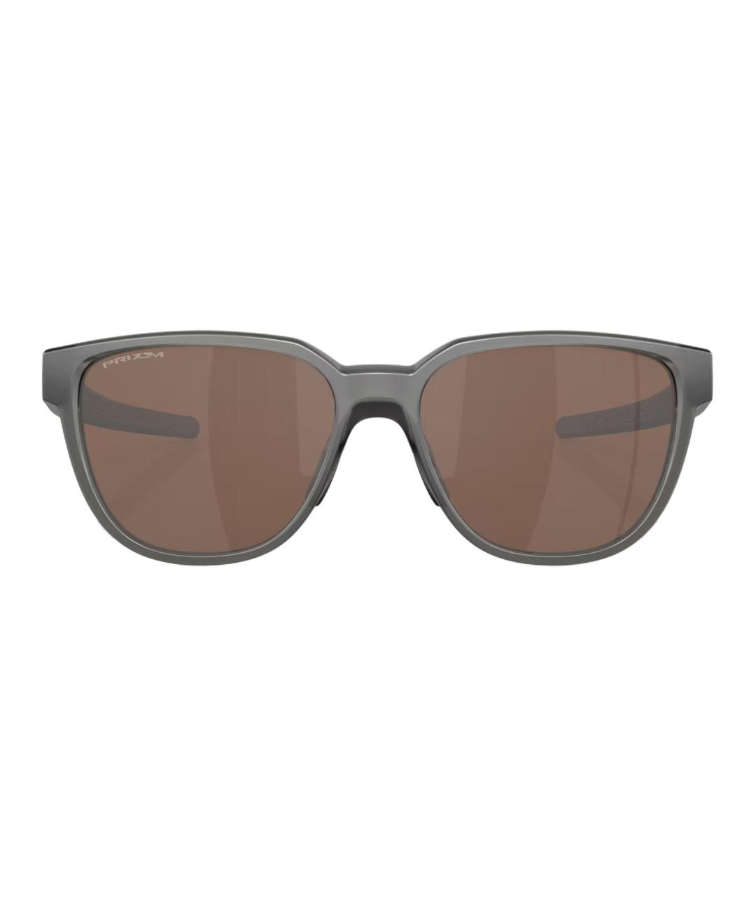 OAKLEY Серые пластиковые солнцезащитные очки, фото 2