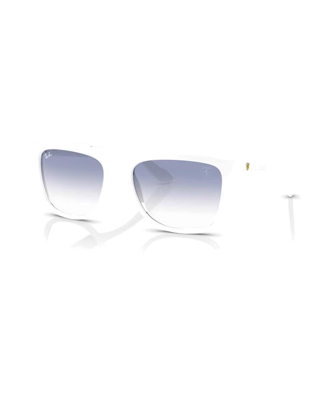 RAY BAN Белые пластиковые солнцезащитные очки, фото 2