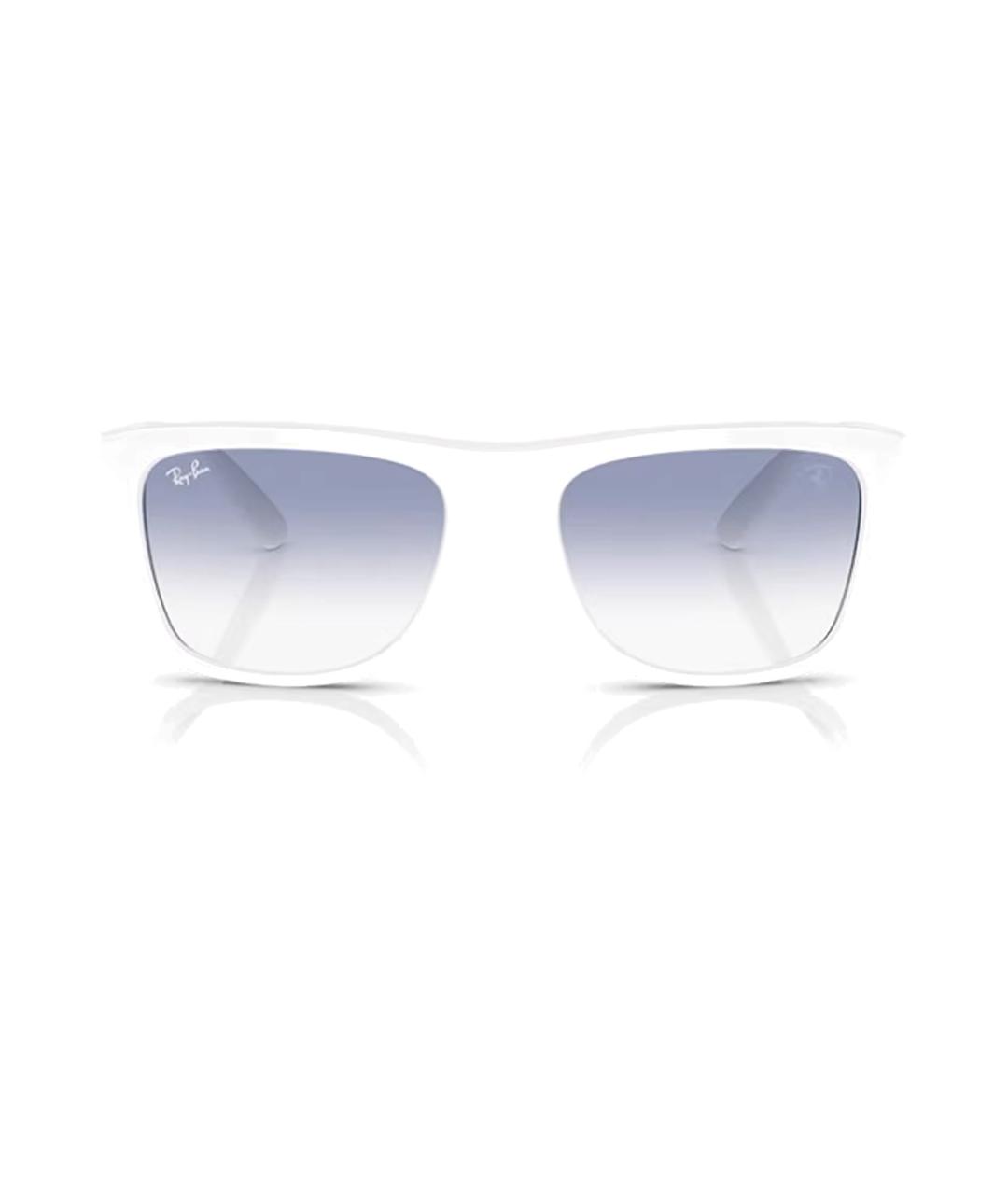 RAY BAN Белые пластиковые солнцезащитные очки, фото 1