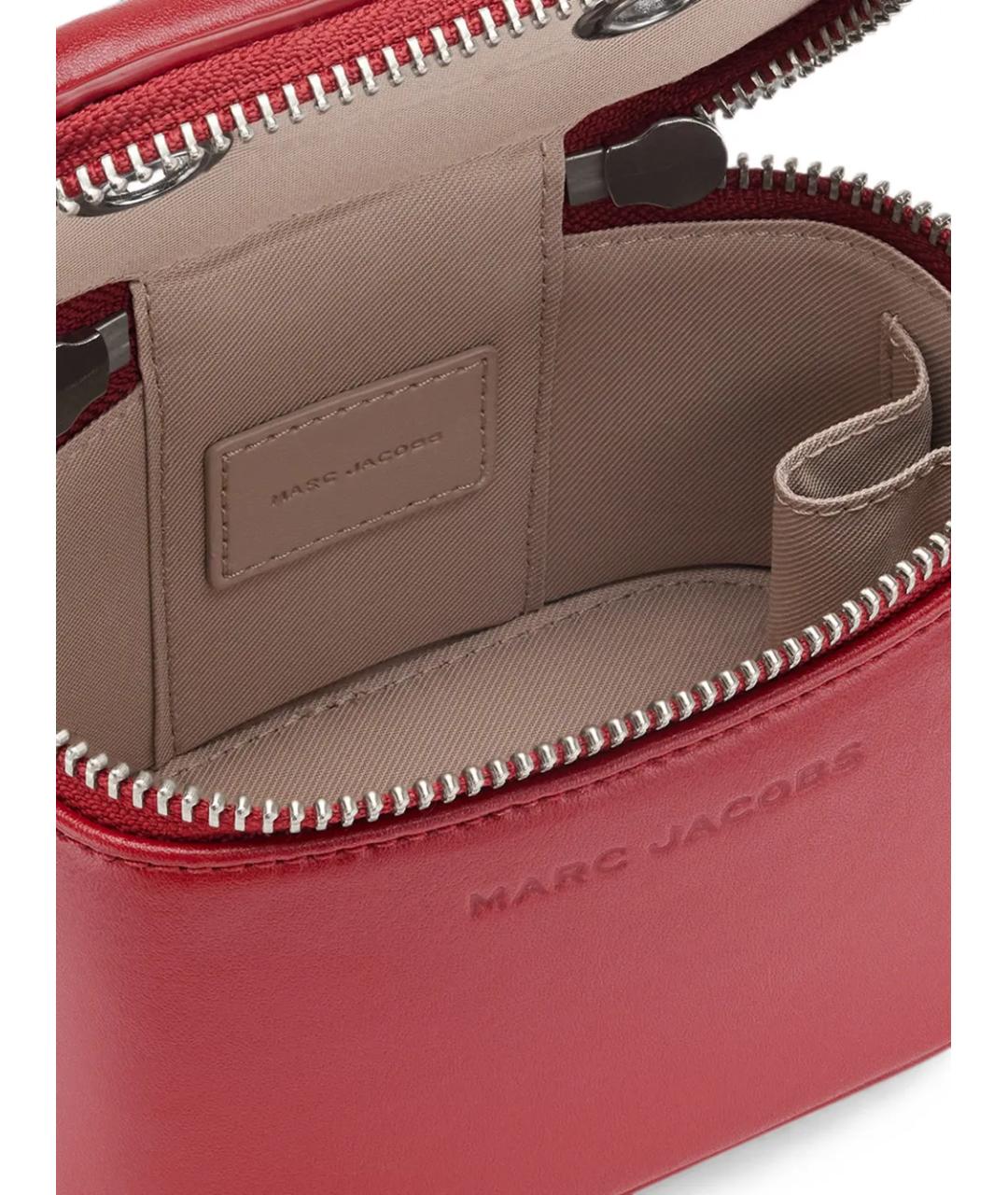 MARC JACOBS Красная кожаная сумка через плечо, фото 4