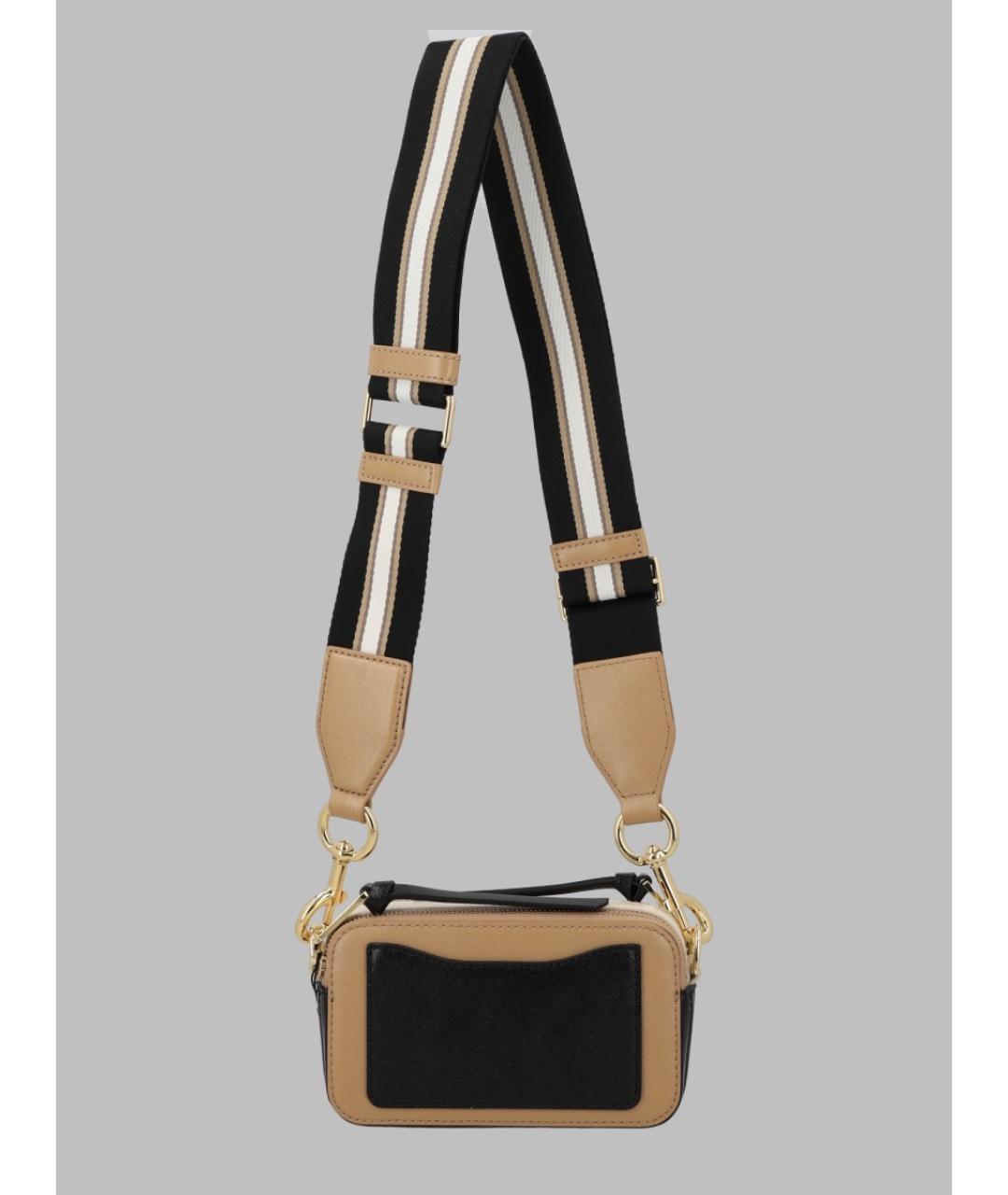MARC JACOBS Бежевая кожаная сумка через плечо, фото 2