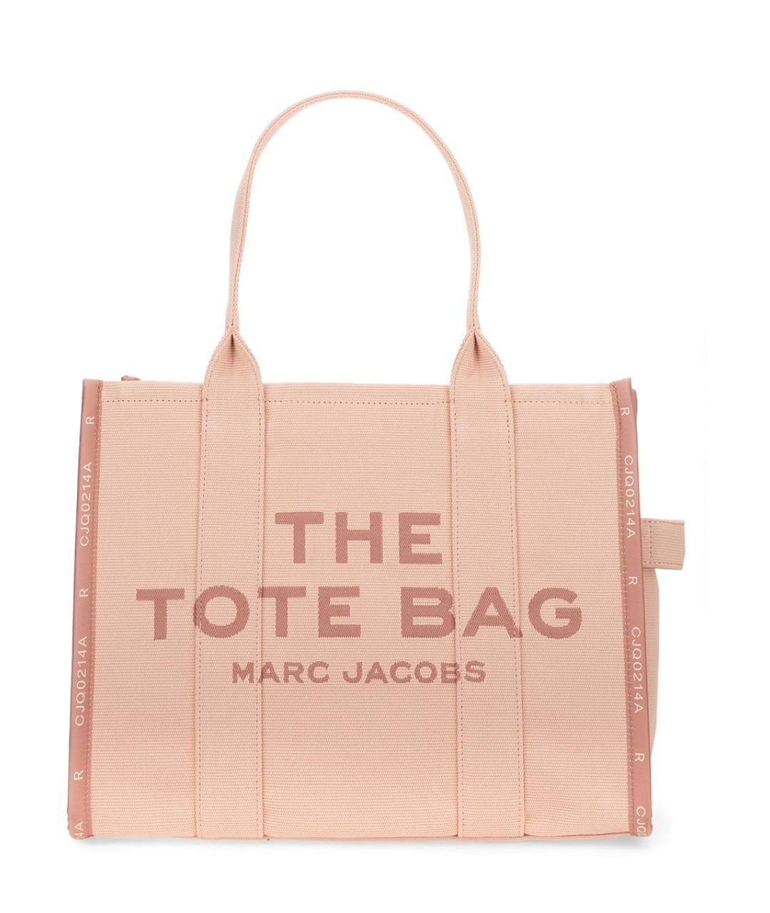 MARC JACOBS Розовая кожаная сумка тоут, фото 1