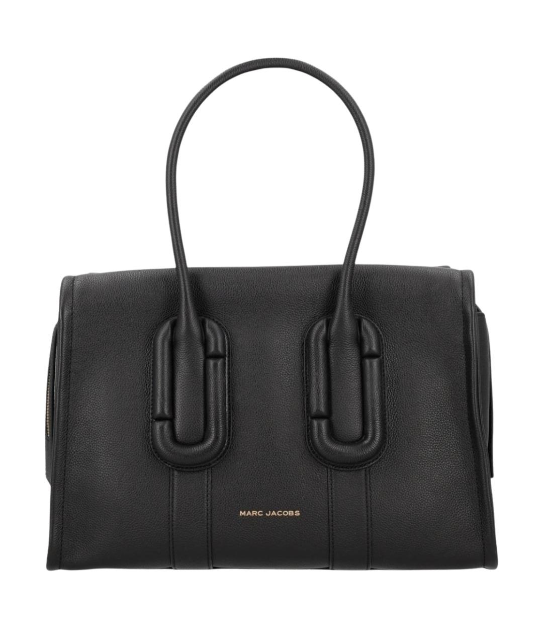 MARC JACOBS Черная кожаная сумка тоут, фото 1