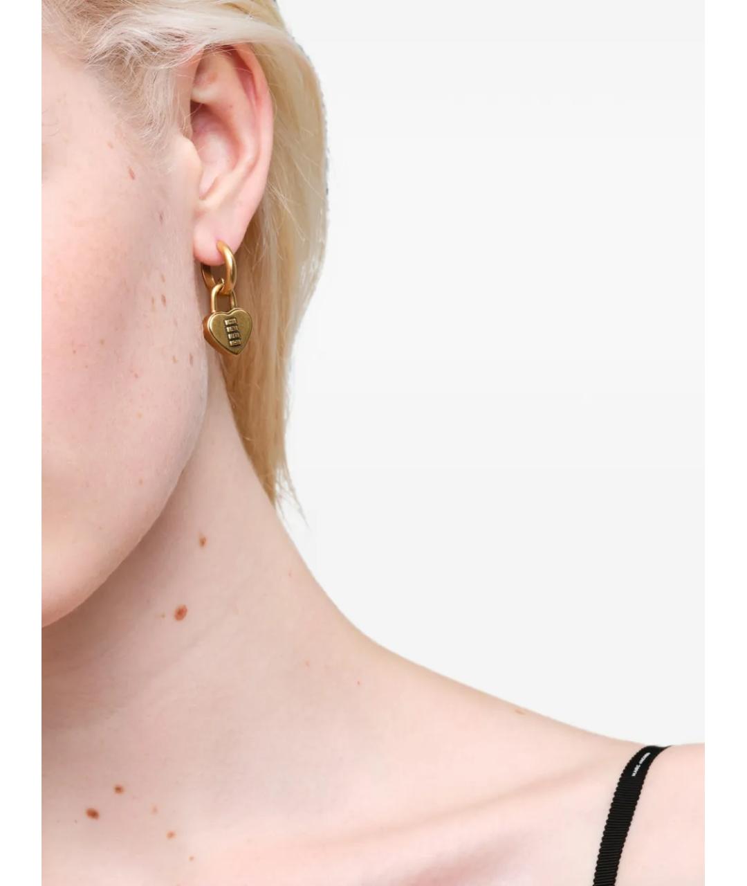 MARC JACOBS Золотые серьги, фото 3