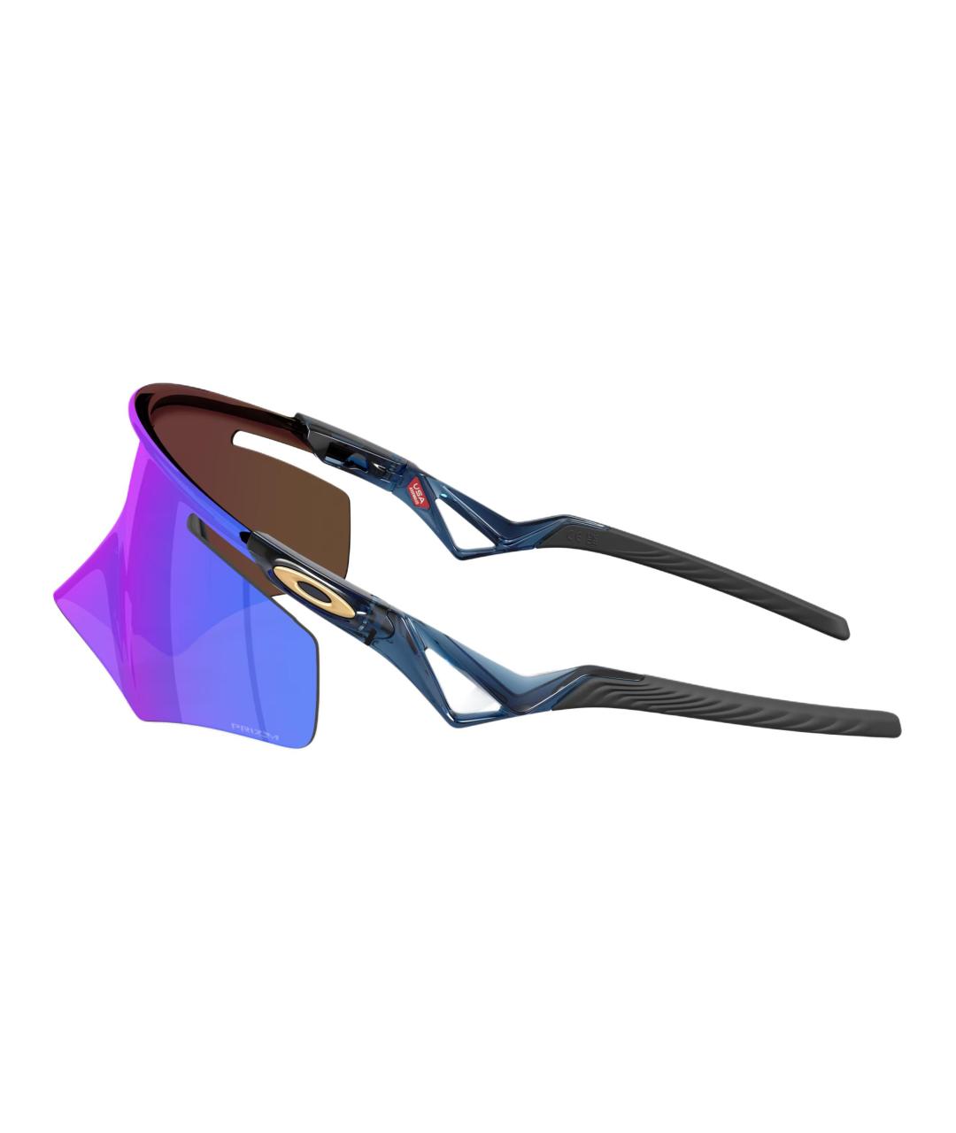 OAKLEY Синие пластиковые солнцезащитные очки, фото 3