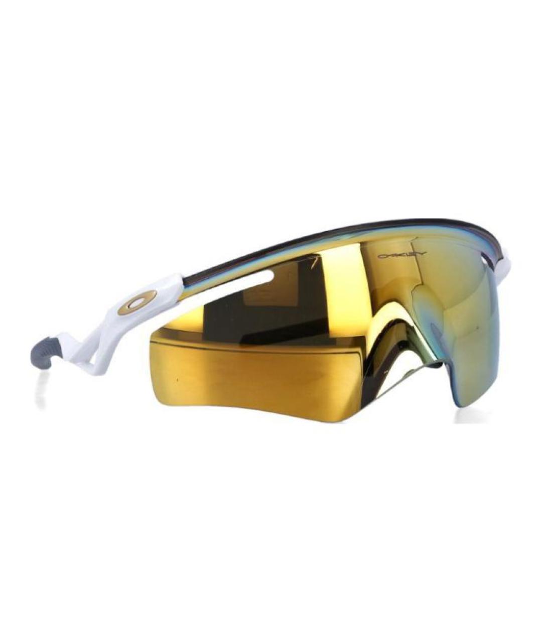 OAKLEY Белые пластиковые солнцезащитные очки, фото 3