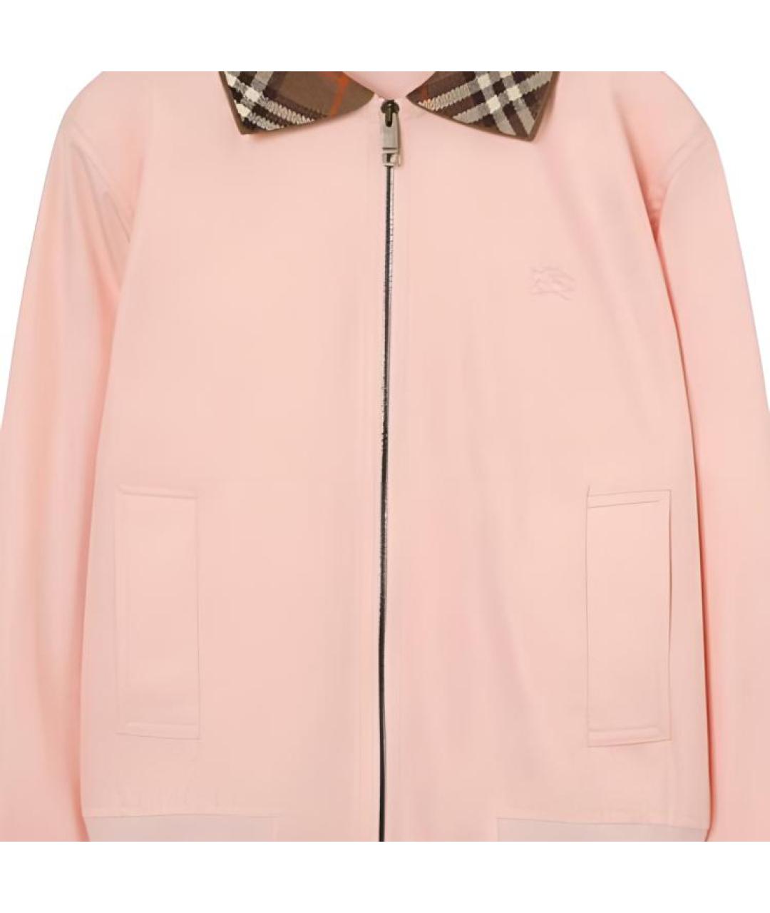 BURBERRY Розовая куртка, фото 3