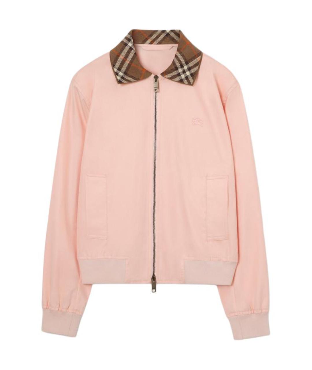 BURBERRY Розовая куртка, фото 1