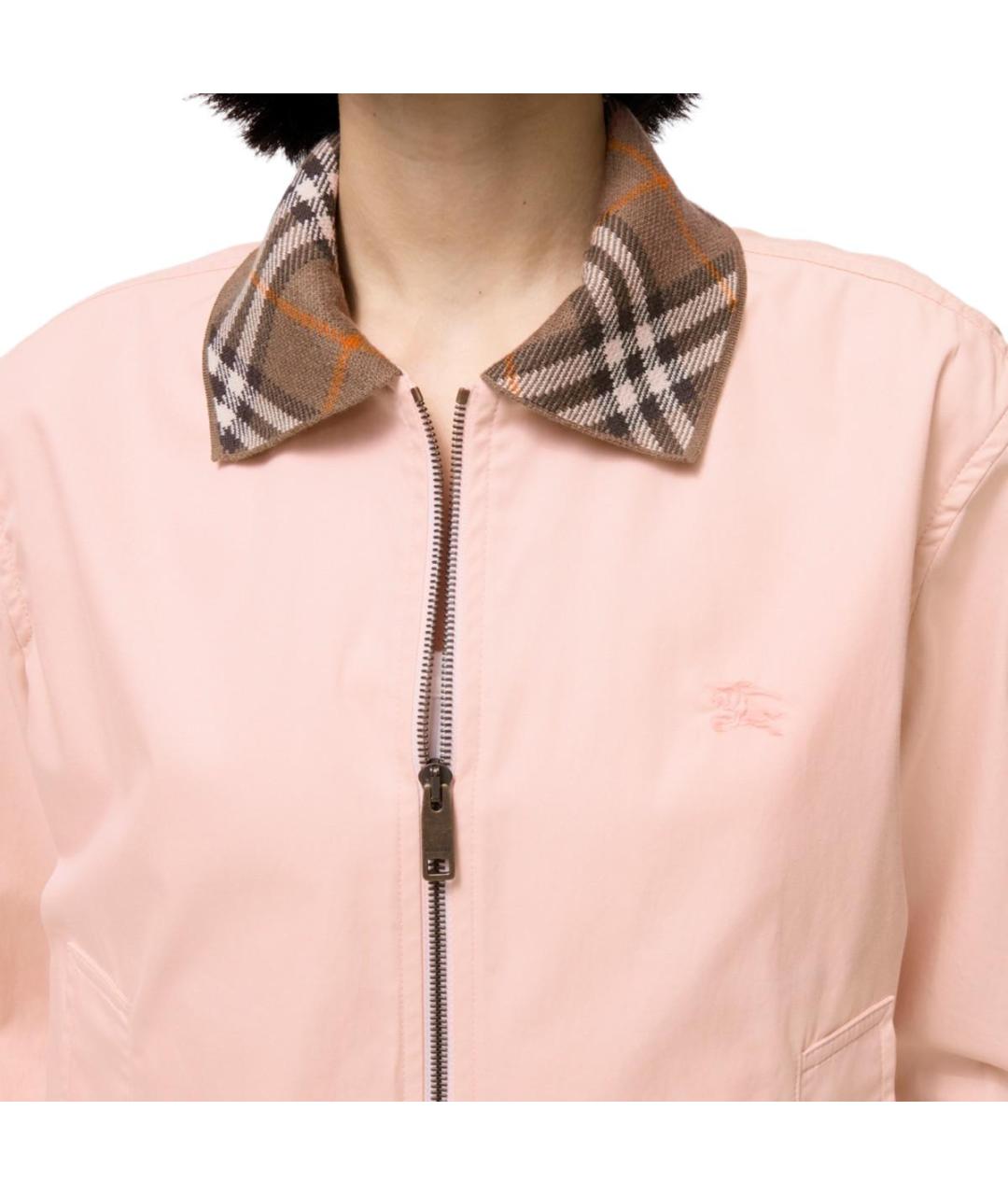 BURBERRY Розовая куртка, фото 2