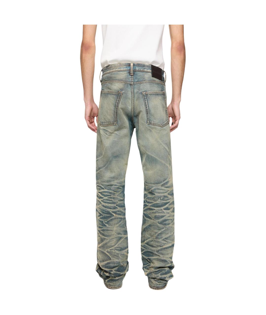 ACNE STUDIOS Синие прямые джинсы, фото 4