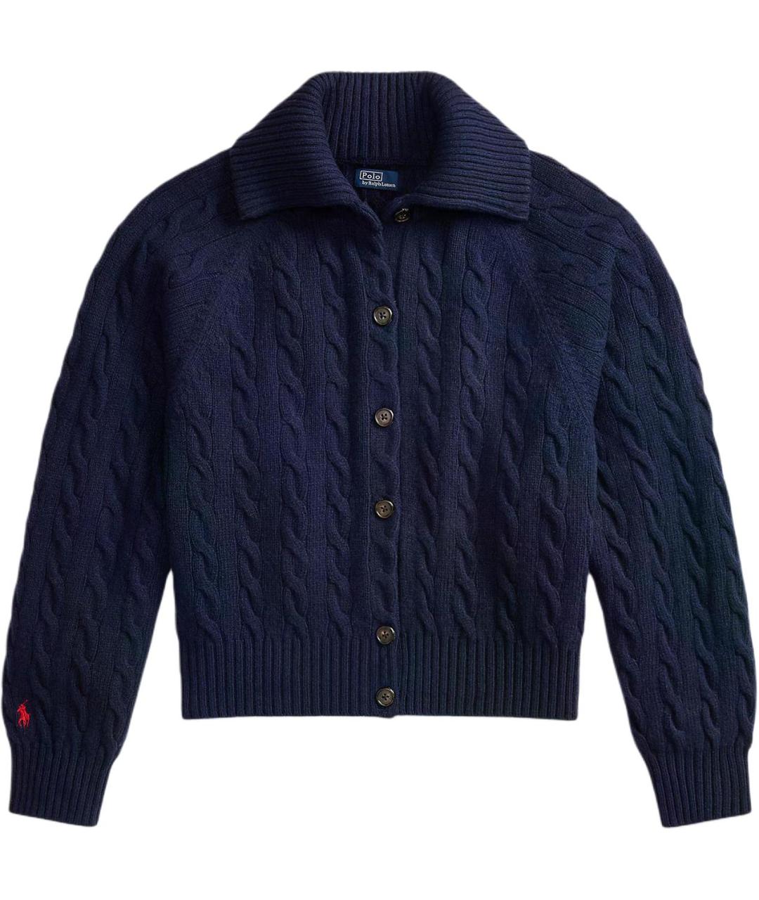 POLO RALPH LAUREN Темно-синий кардиган, фото 2