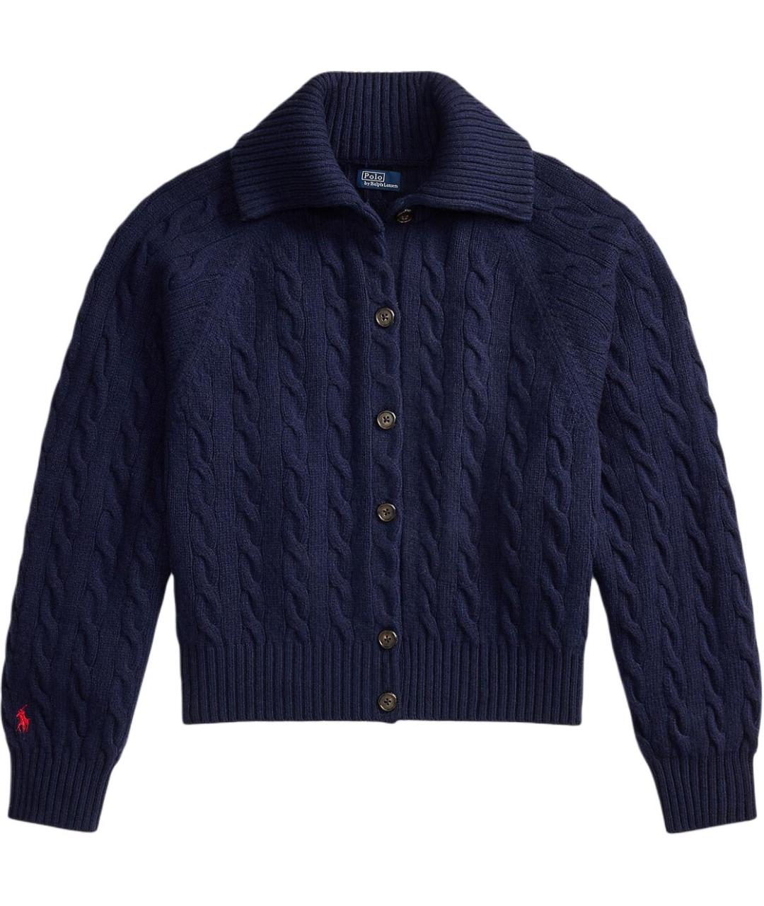 POLO RALPH LAUREN Темно-синий кардиган, фото 1