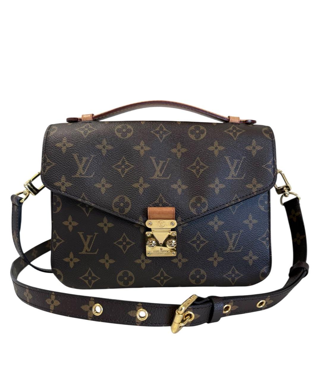 LOUIS VUITTON Коричневая сумка через плечо, фото 1