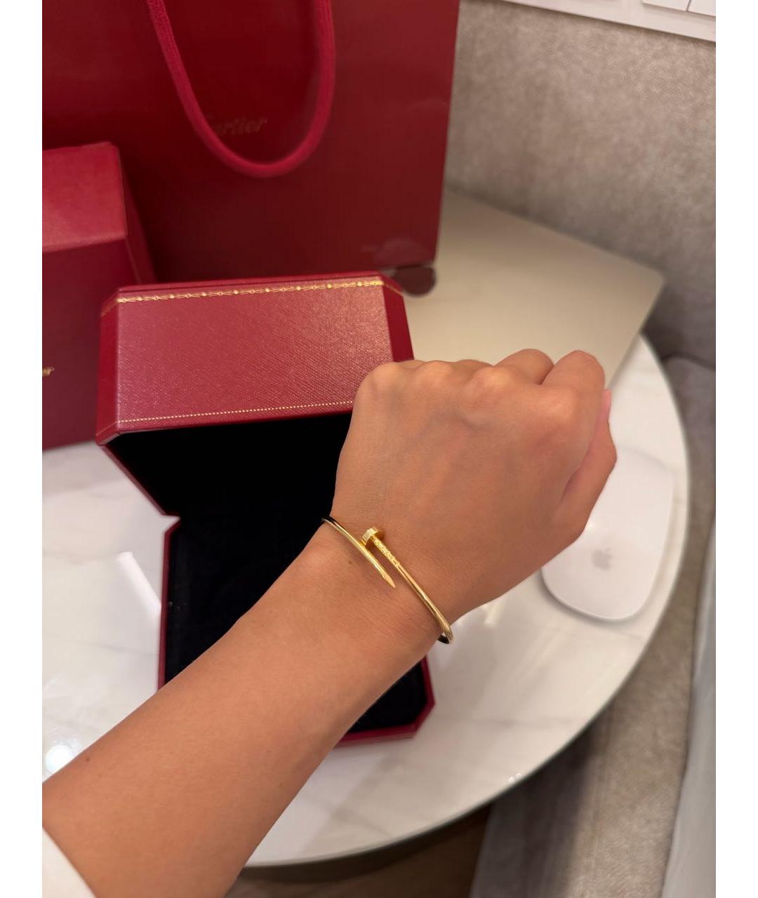CARTIER Золотой браслет из желтого золота, фото 4