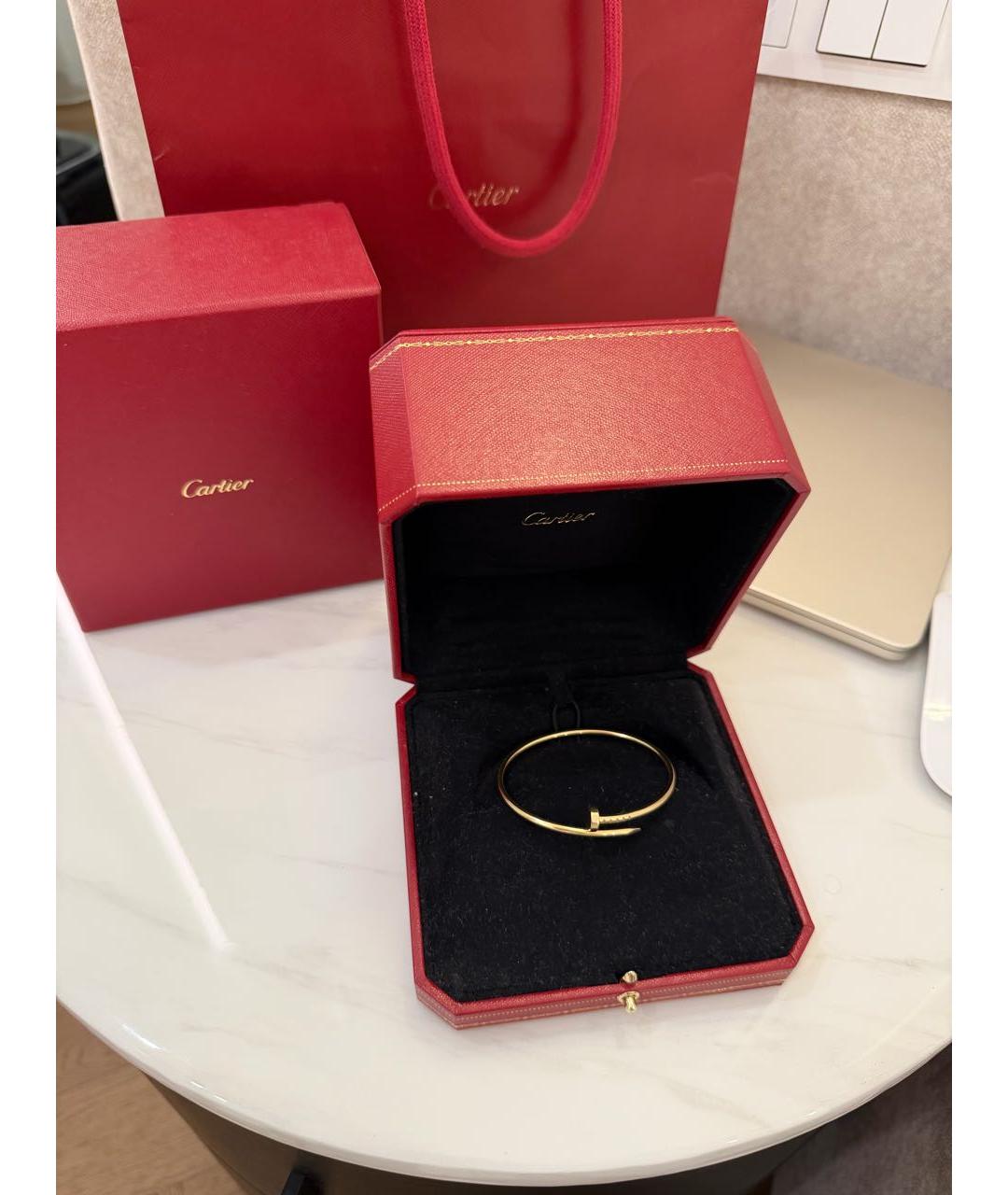 CARTIER Золотой браслет из желтого золота, фото 5