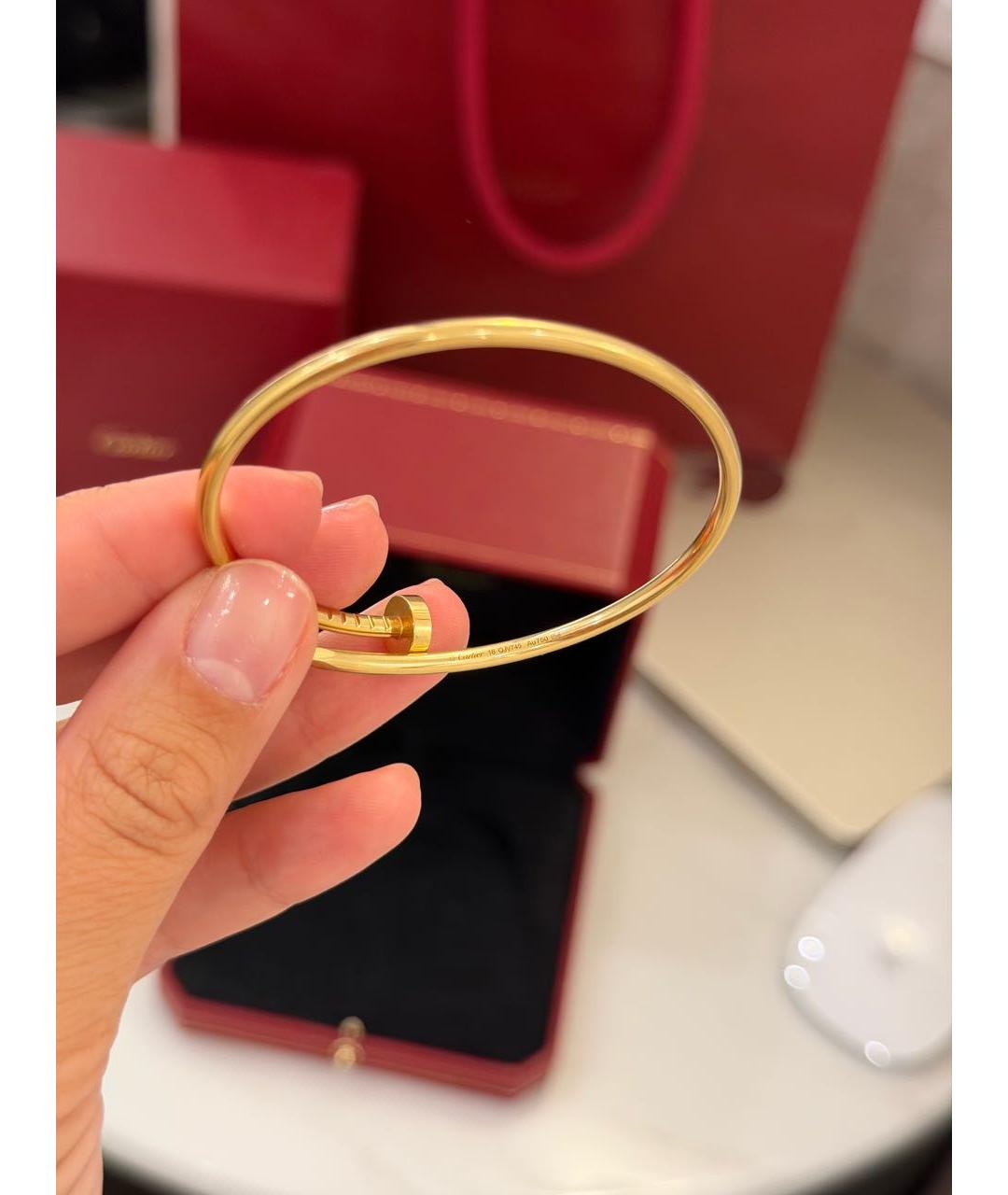 CARTIER Золотой браслет из желтого золота, фото 3