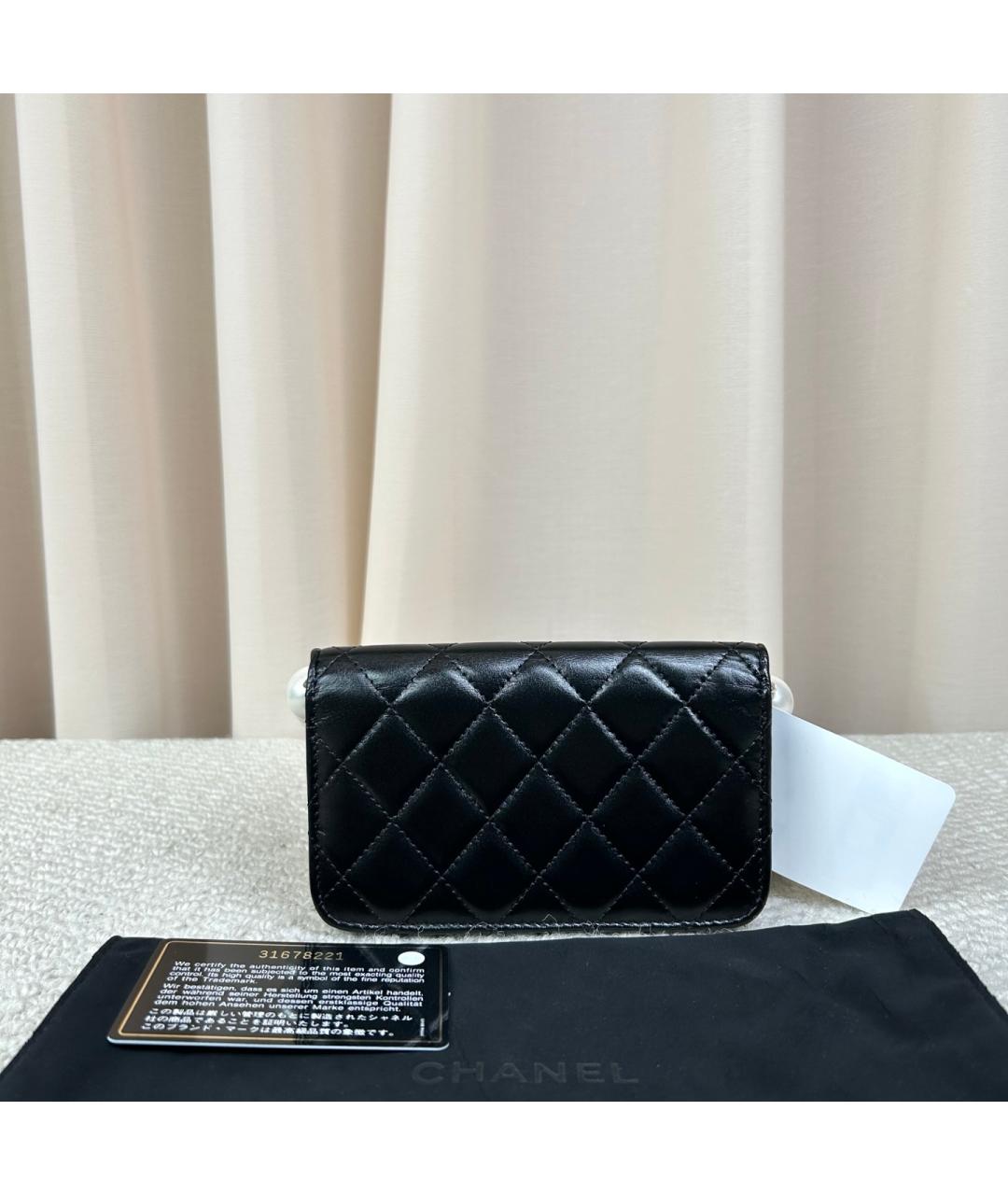 CHANEL Черная сумка через плечо, фото 3