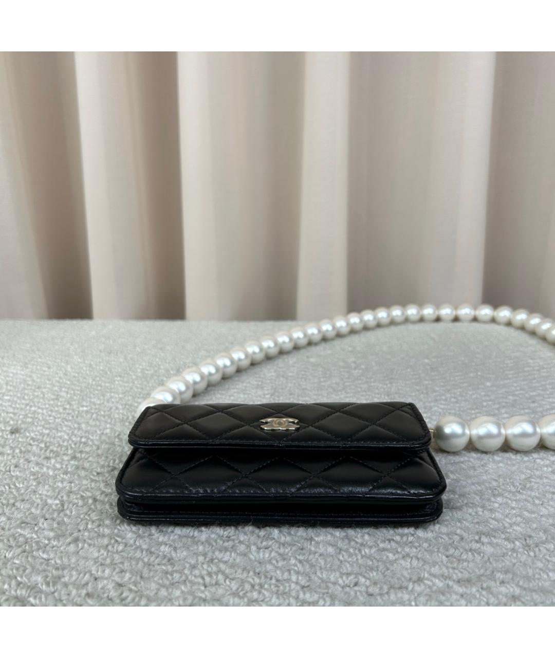CHANEL Черная сумка через плечо, фото 6