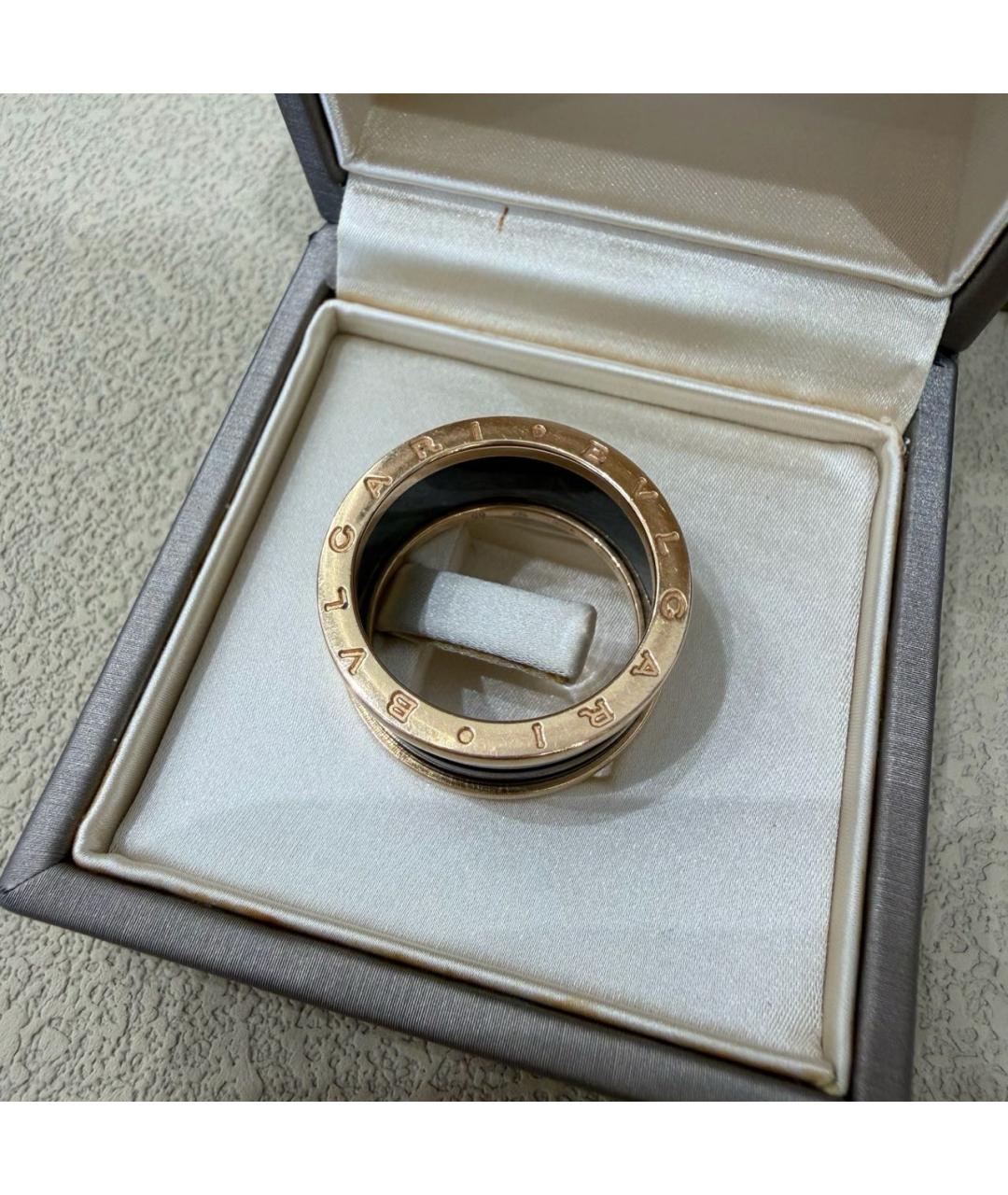 BVLGARI Золотое кольцо из розового золота, фото 7