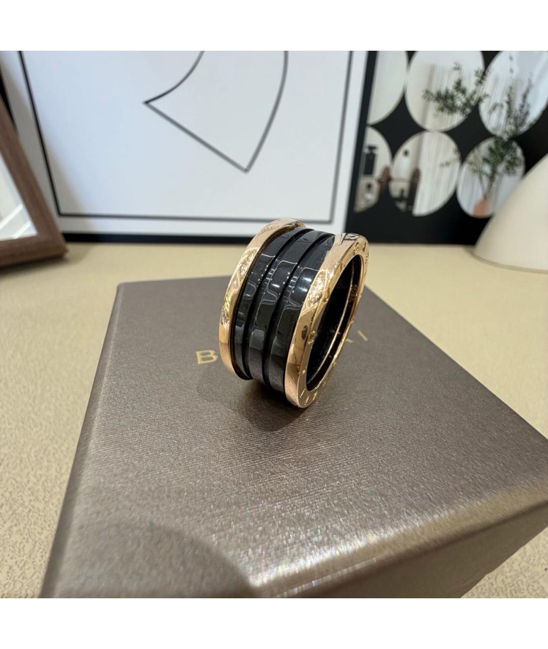 BVLGARI Золотое кольцо из розового золота, фото 8