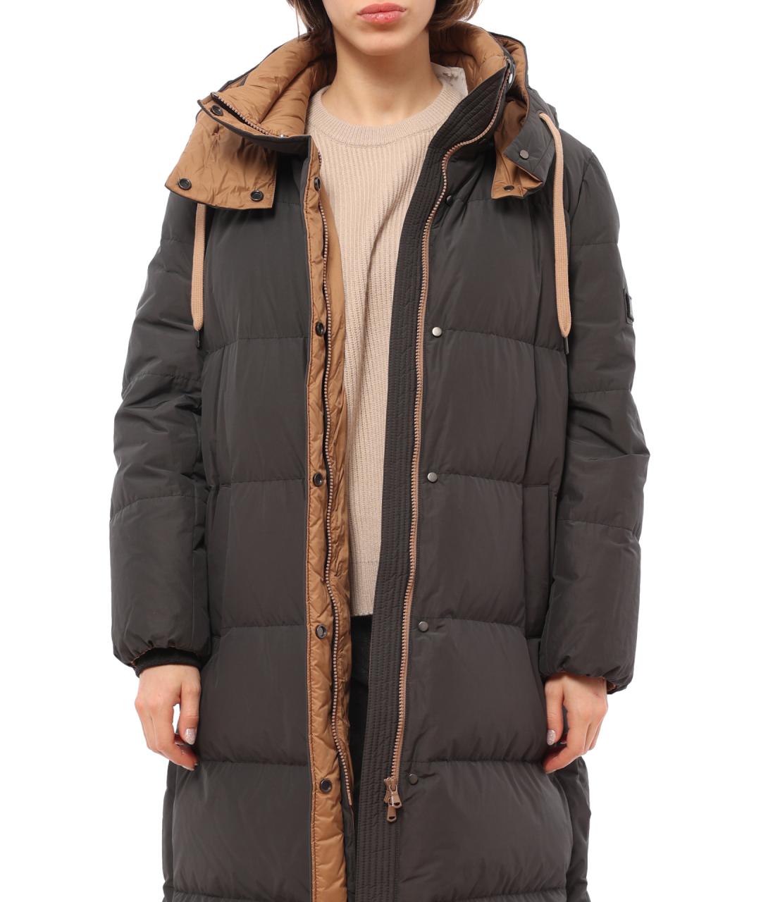 BRUNELLO CUCINELLI Серое пальто, фото 3