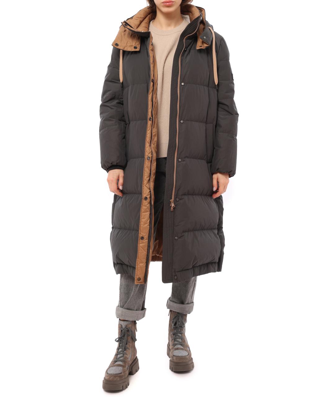BRUNELLO CUCINELLI Серое пальто, фото 6