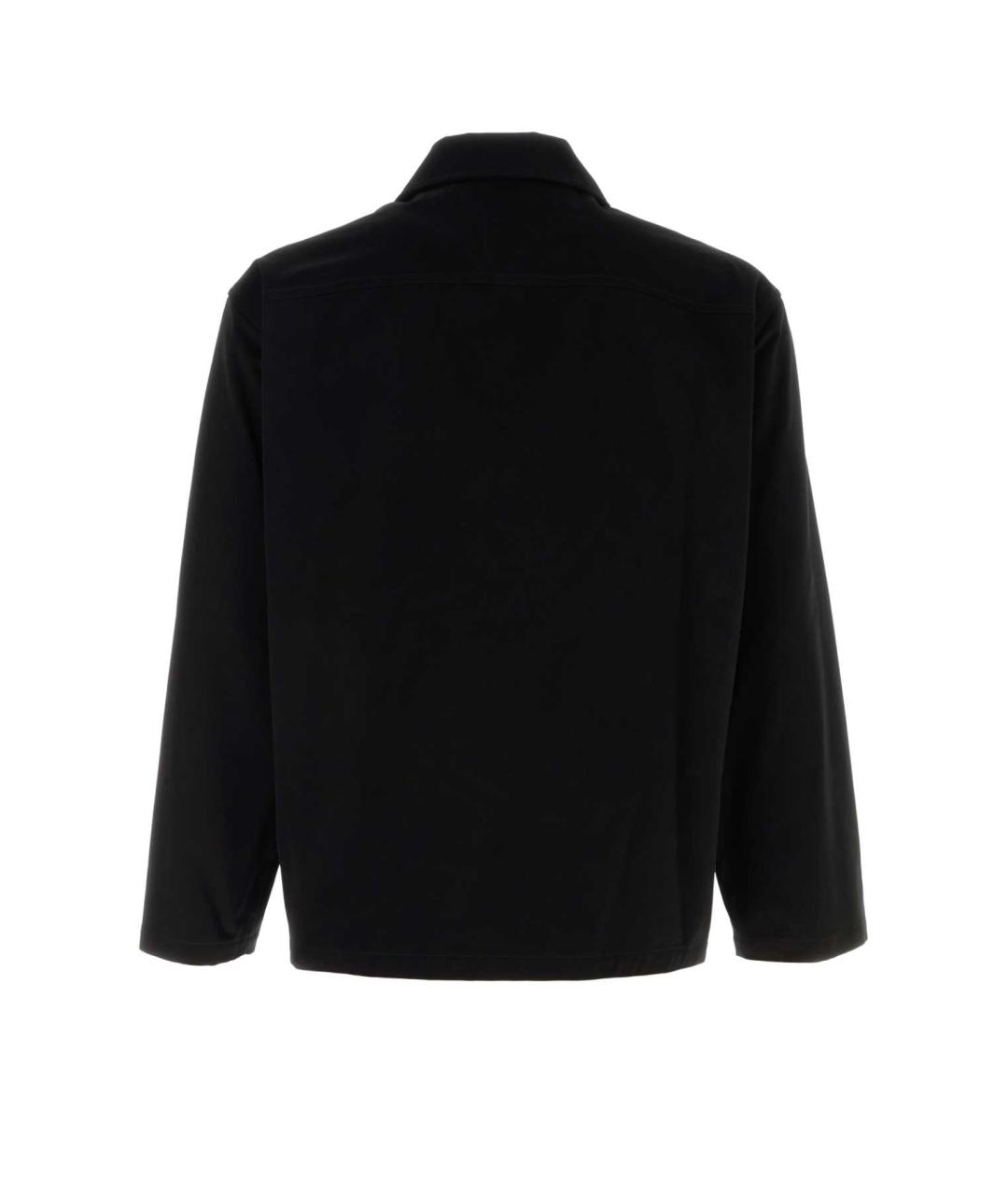 SAINT LAURENT Черная хлопковая куртка, фото 2
