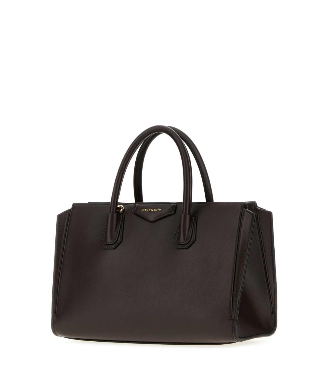 GIVENCHY Коричневая кожаная сумка тоут, фото 2