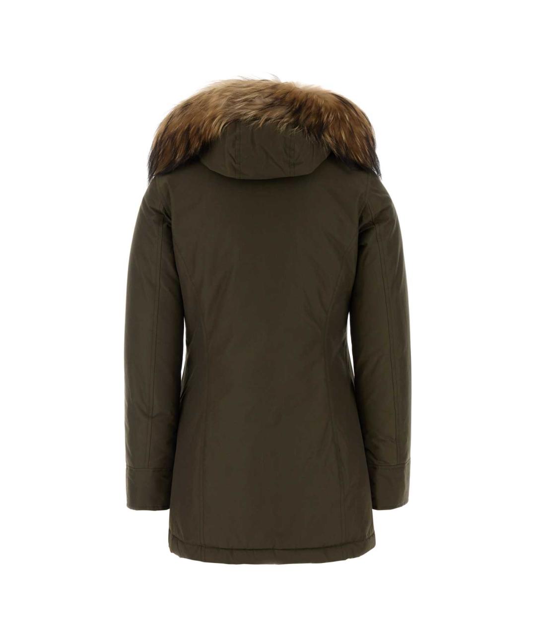 WOOLRICH Зеленая полиэстеровая парка, фото 2