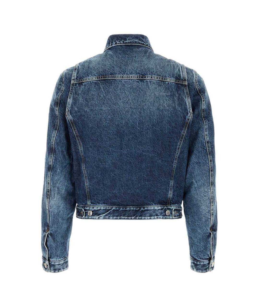 DSQUARED2 Синяя хлопковая куртка, фото 2