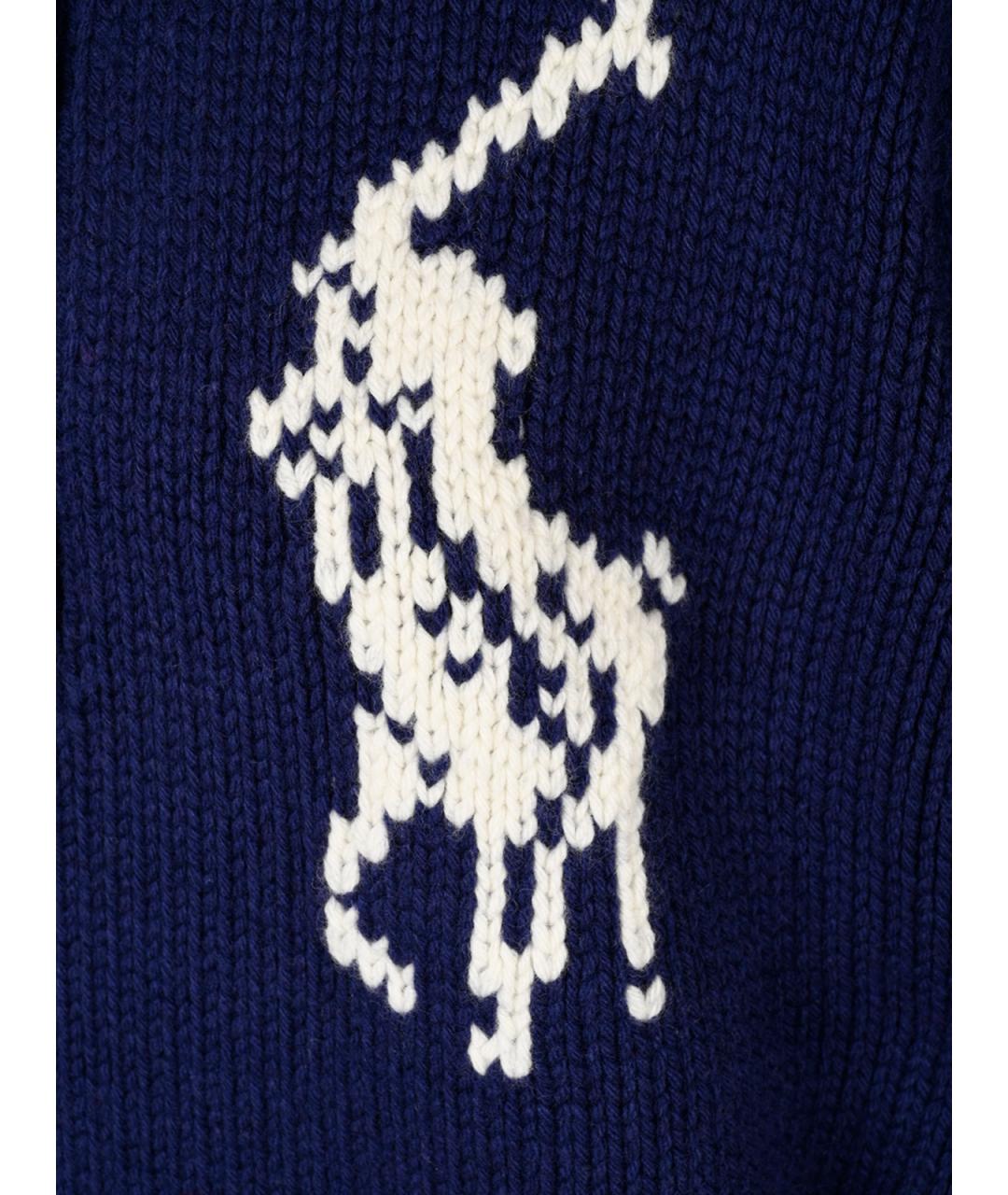 POLO RALPH LAUREN Синий джемпер / свитер, фото 3