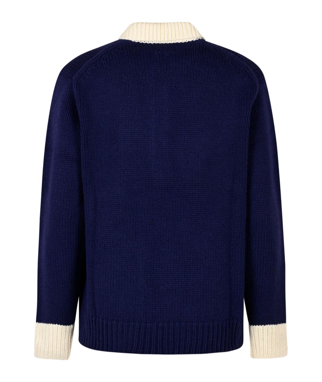 POLO RALPH LAUREN Синий джемпер / свитер, фото 2