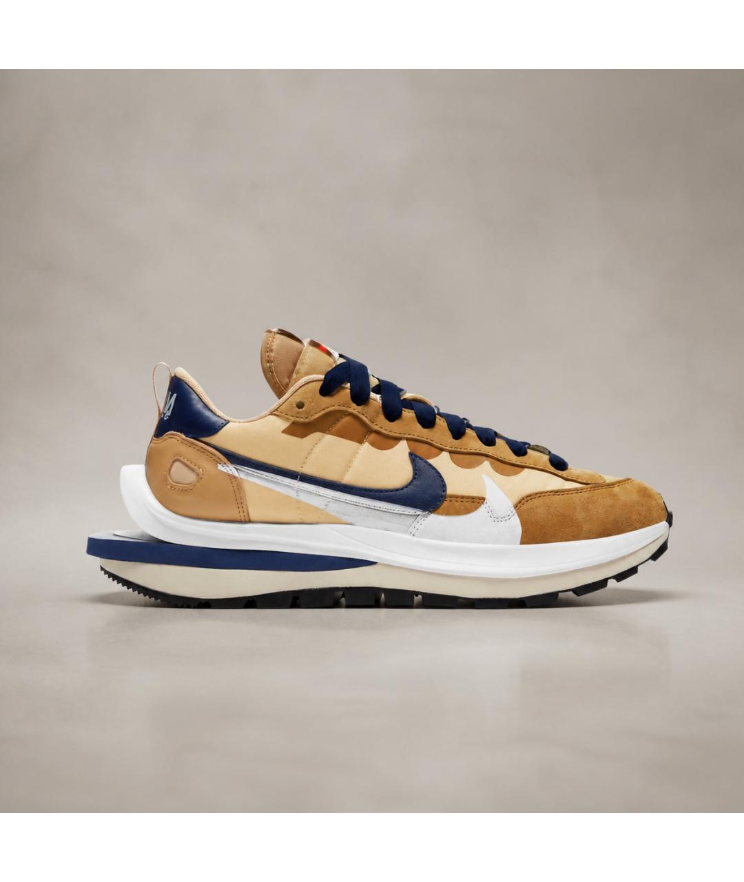 NIKE Бежевые замшевые низкие кроссовки / кеды, фото 7