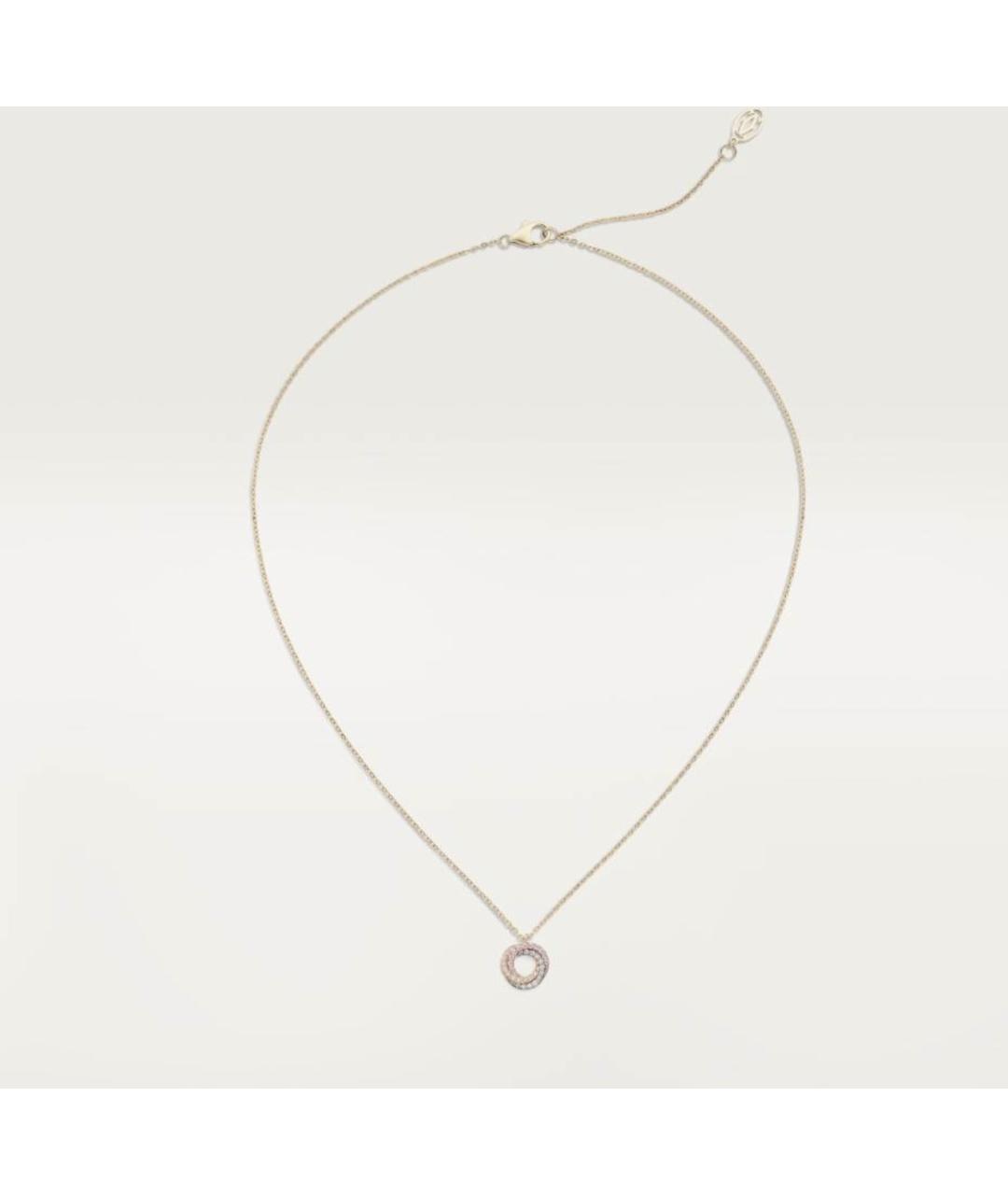 CARTIER Мульти подвеска из желтого золота, фото 2