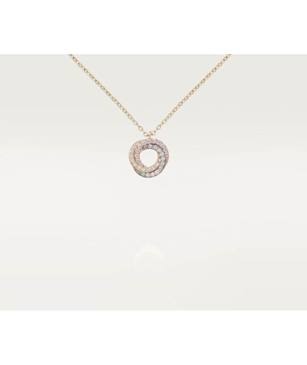 CARTIER Мульти подвеска из желтого золота, фото 5