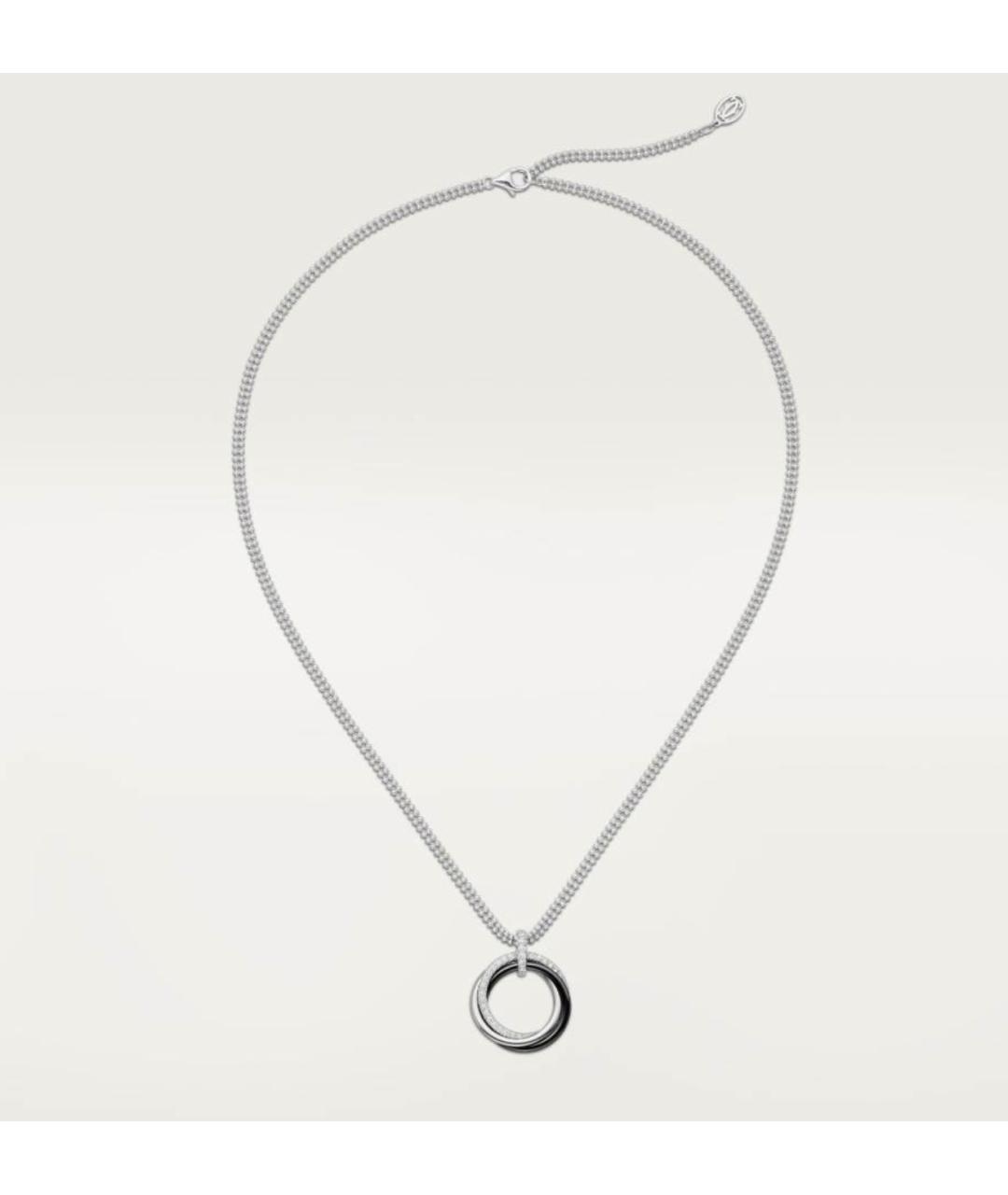 CARTIER Серебряная подвеска из белого золота, фото 5