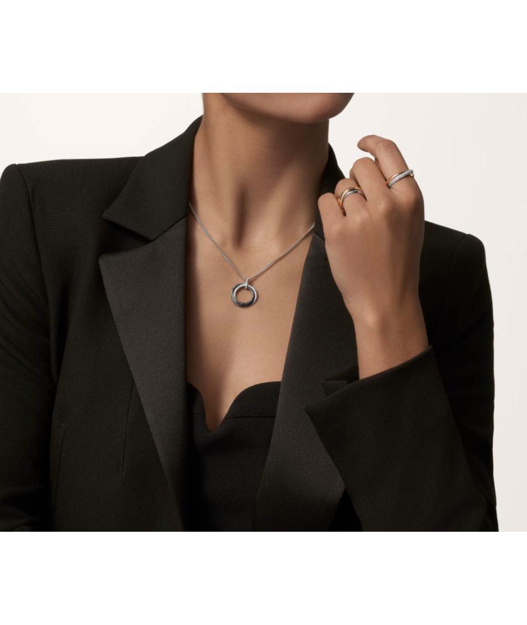 CARTIER Серебряная подвеска из белого золота, фото 2
