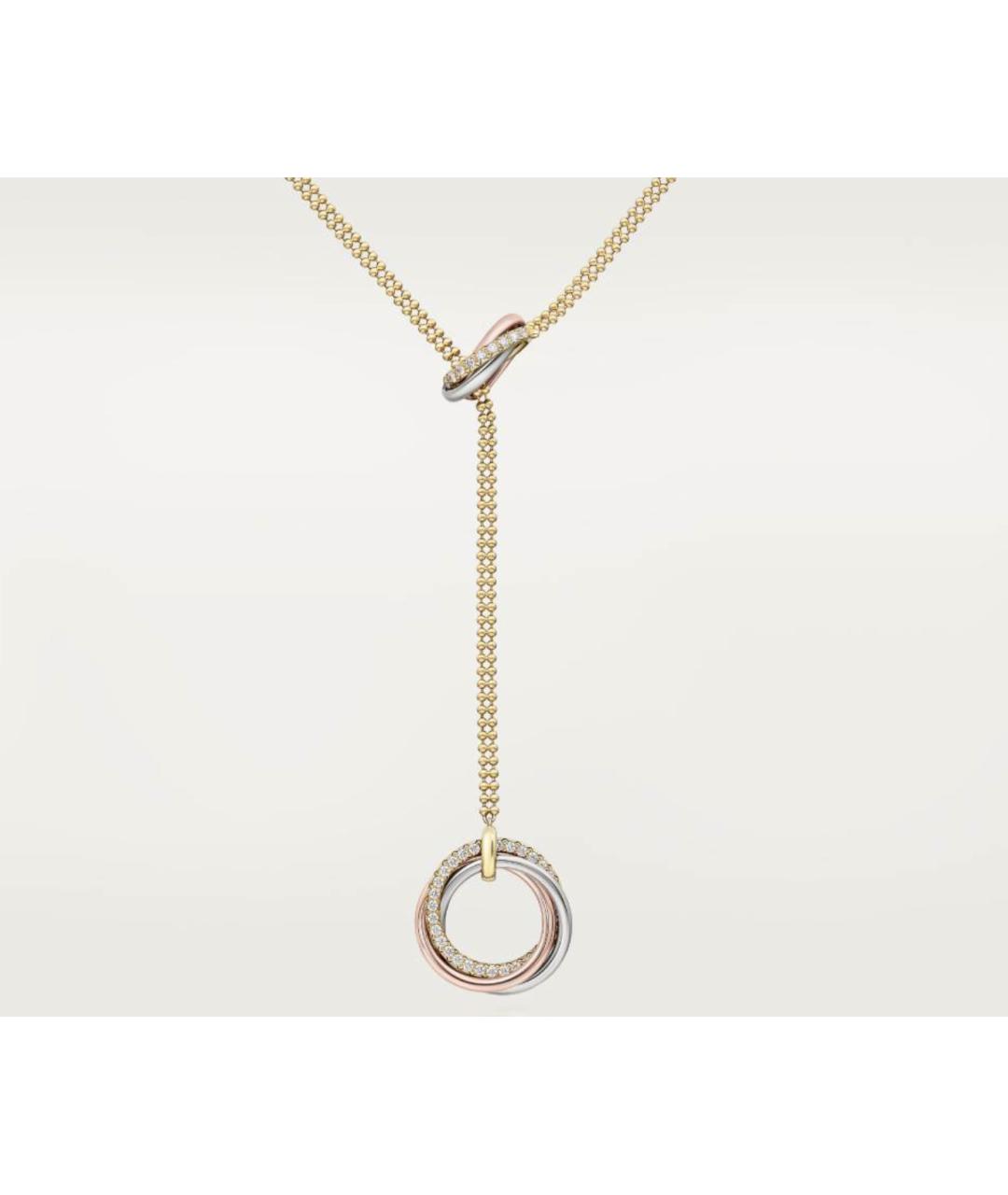 CARTIER Мульти подвеска из желтого золота, фото 3