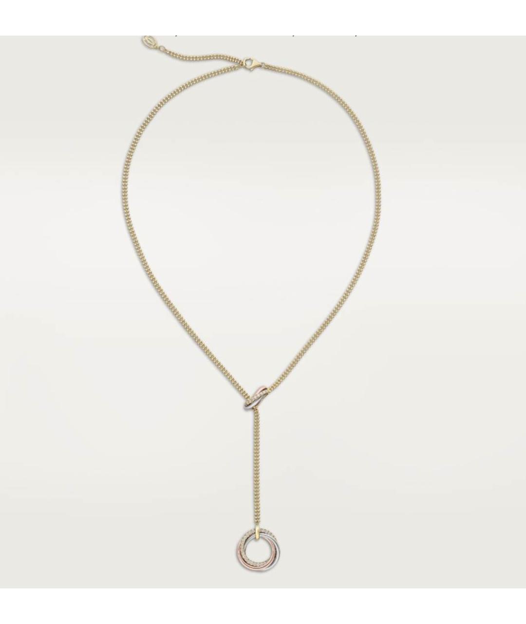 CARTIER Мульти подвеска из желтого золота, фото 4