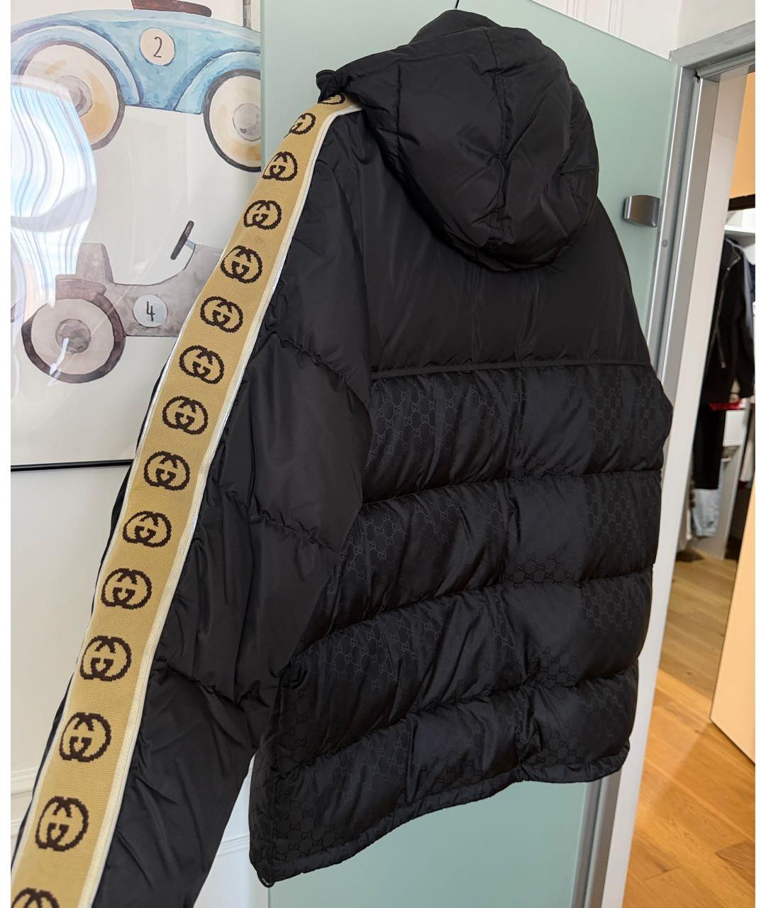 GUCCI Черный пуховик, фото 3