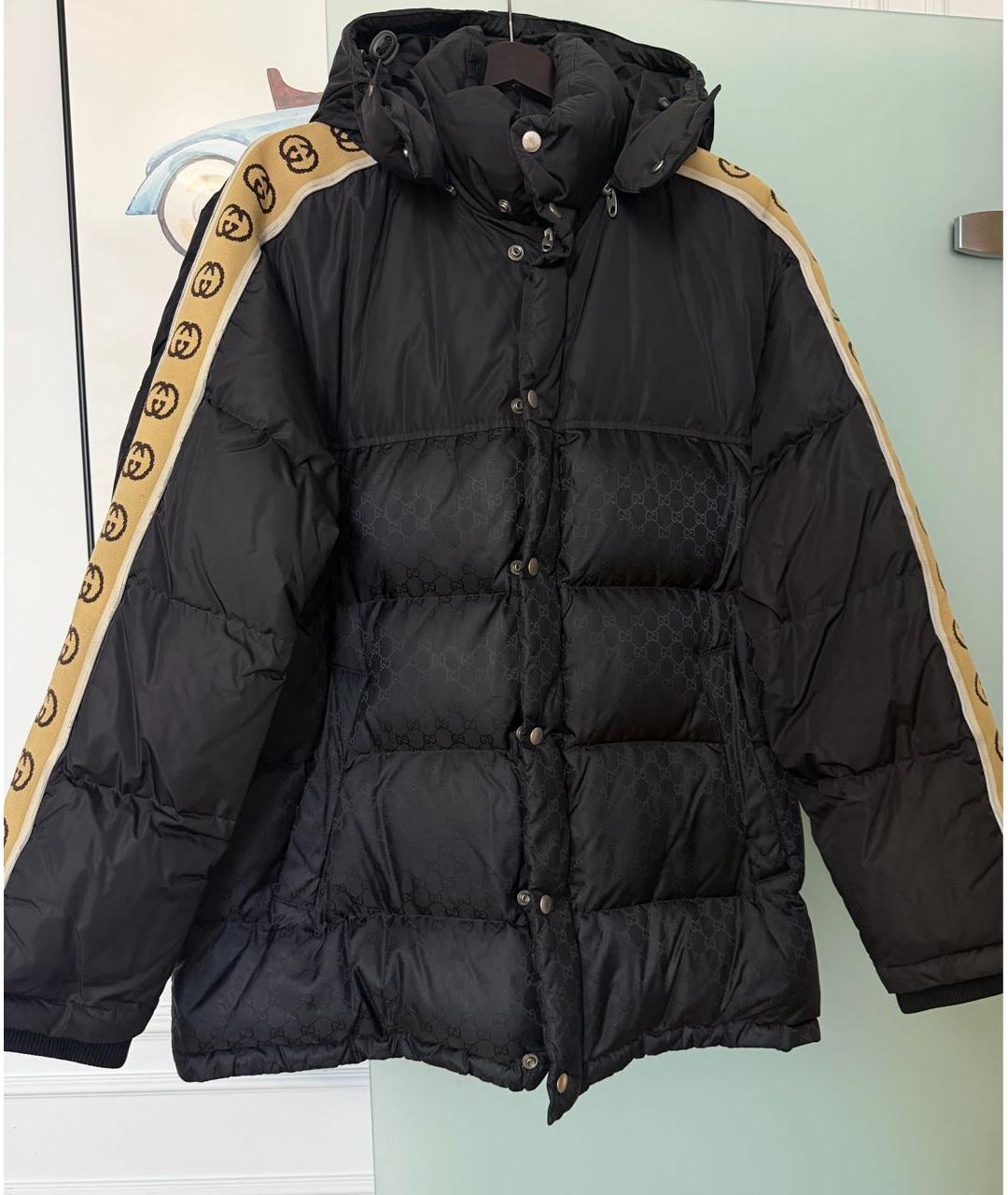 GUCCI Черный пуховик, фото 2